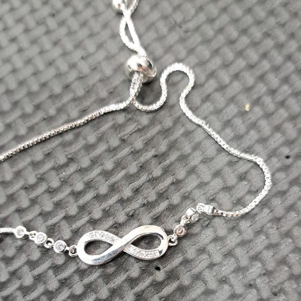 Silver Infinity Bracelet
